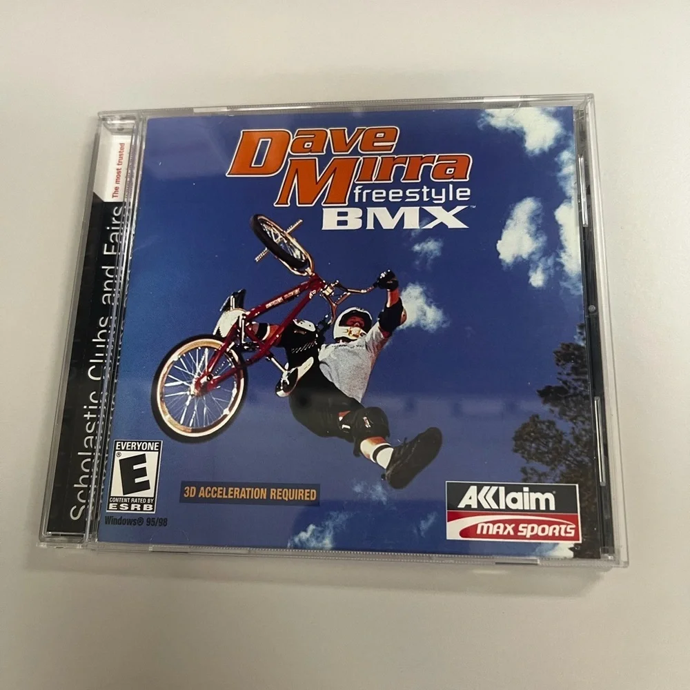 Vintage Dave Mirra Freestyle BMX (PC, 2000, Acclaim)